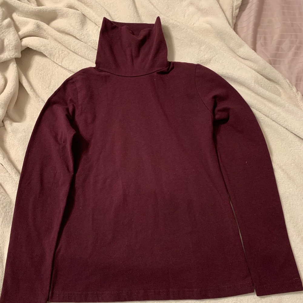 Beautiful turtleneck long sleeve shirt